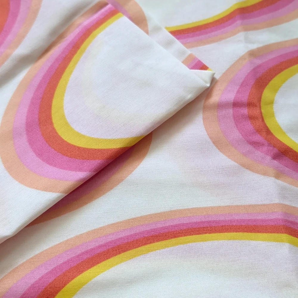 IKEA Springkorn Retro Oval Shower Curtain